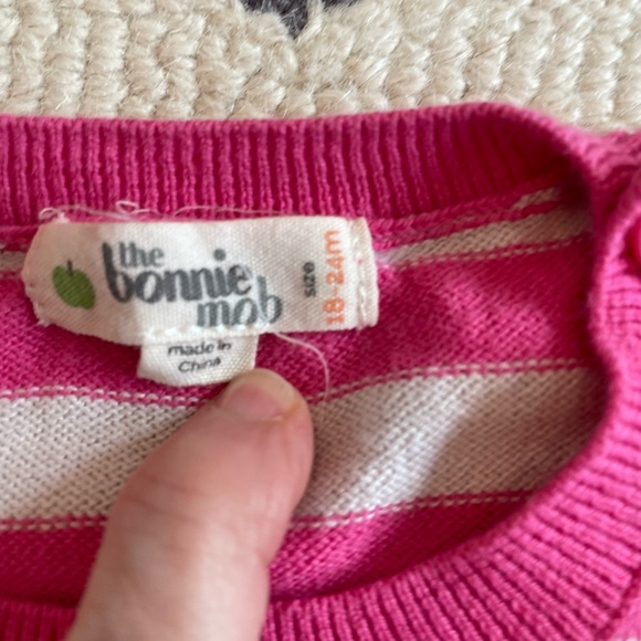 Bonnie Mob Toddler Raccoon Sweater 18-24 Month - Picture 5 of 7